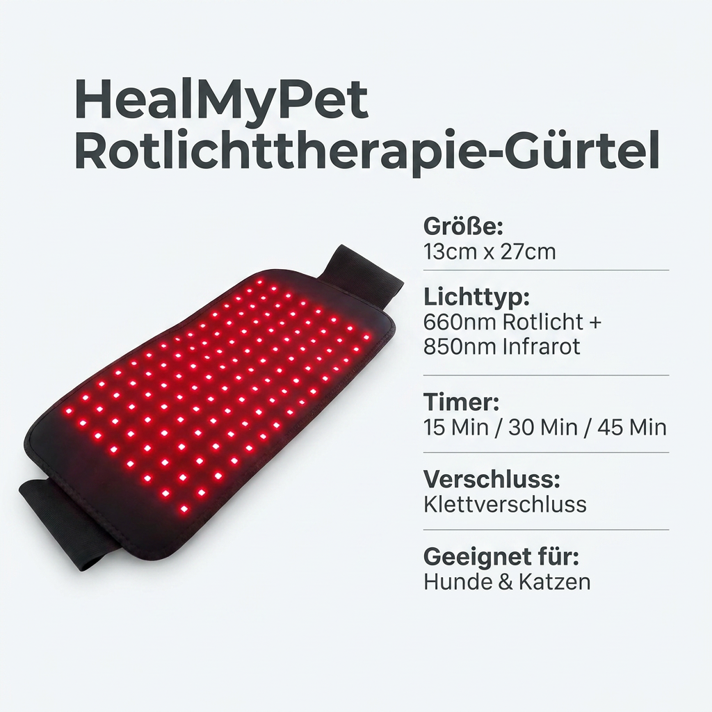 HealMyPet Rotlicht Gürtel